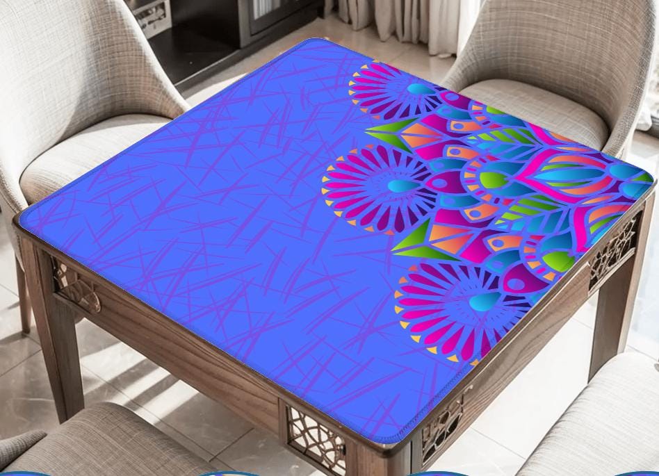 Pink Party Mahjong Mat