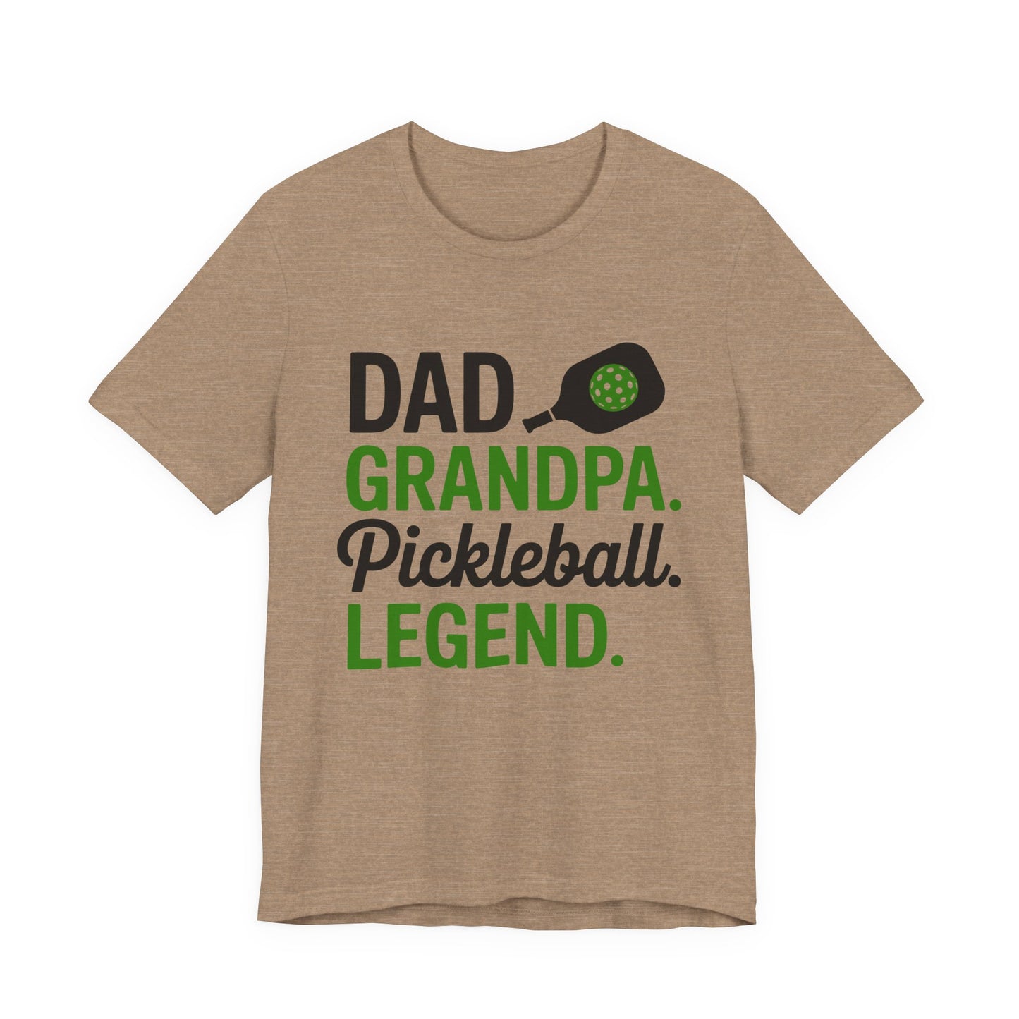 Pickleball Legend Tee: Celebrate Dad & Grandpa, Gift for Sports Lovers, Father's Day, Family Gatherings, Casual Wear