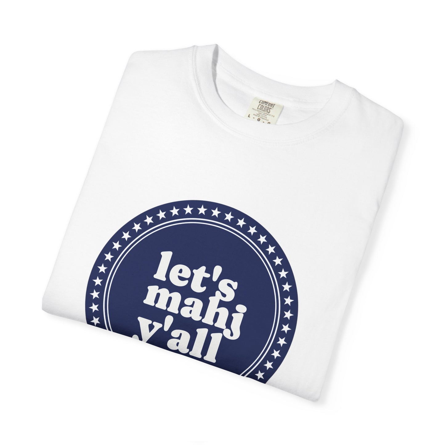 Red, White and Blue Short Sleeve Tee, Mahjong Shirt Gift