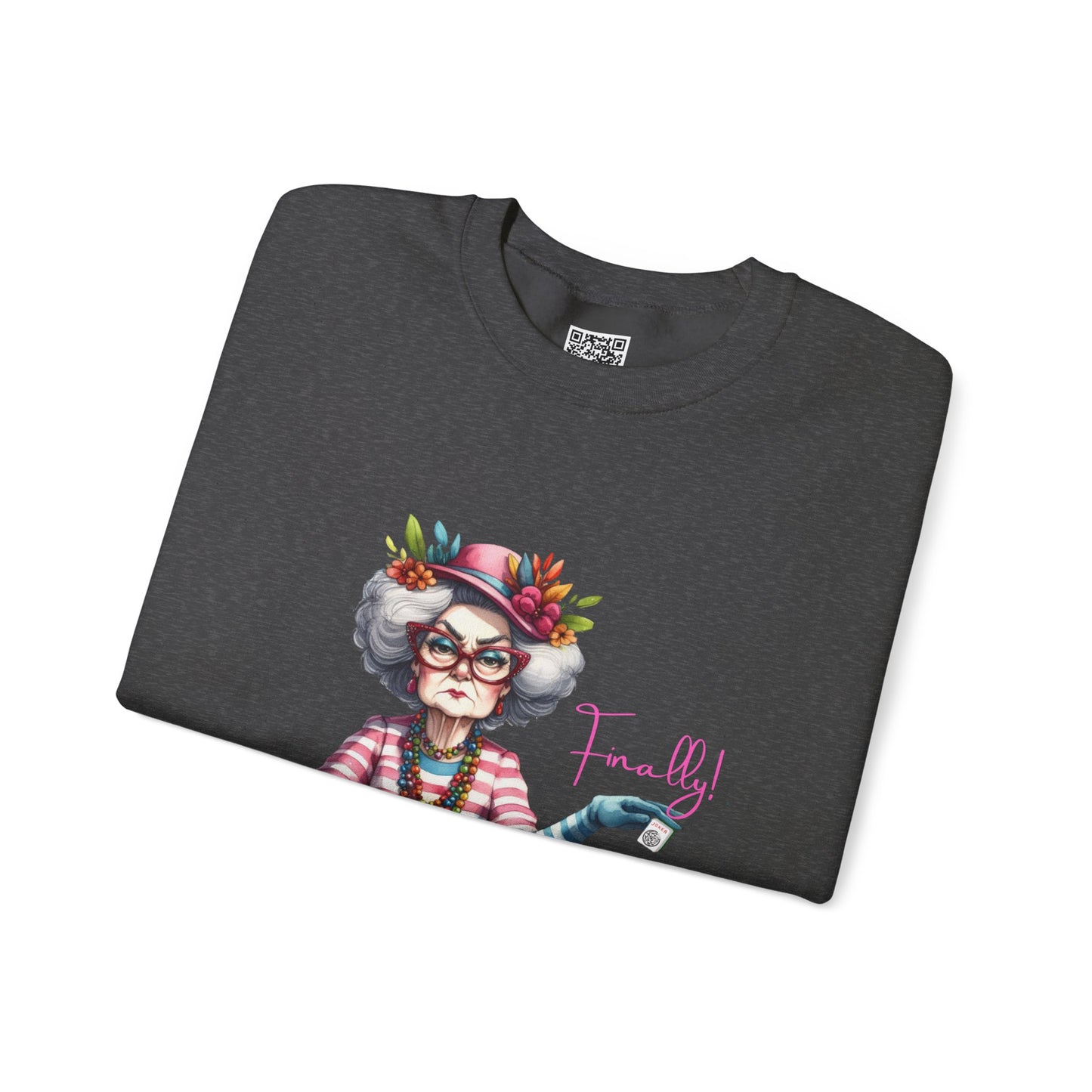 Finally Joker Funny Mahjong sweatshirt