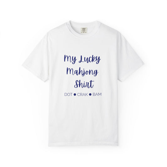 My Lucky Mahjong T-shirt | Mahjong Player Tee, Mahjong Gift Idea