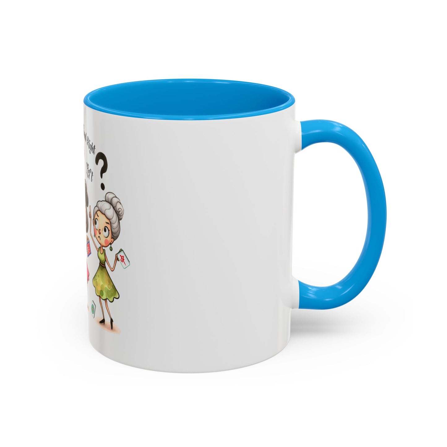 Mahjong Cartoon Mug for Funny Gift, Cute Mahj Coffee Cups, Quirky Drinkware, Playful Mahjong