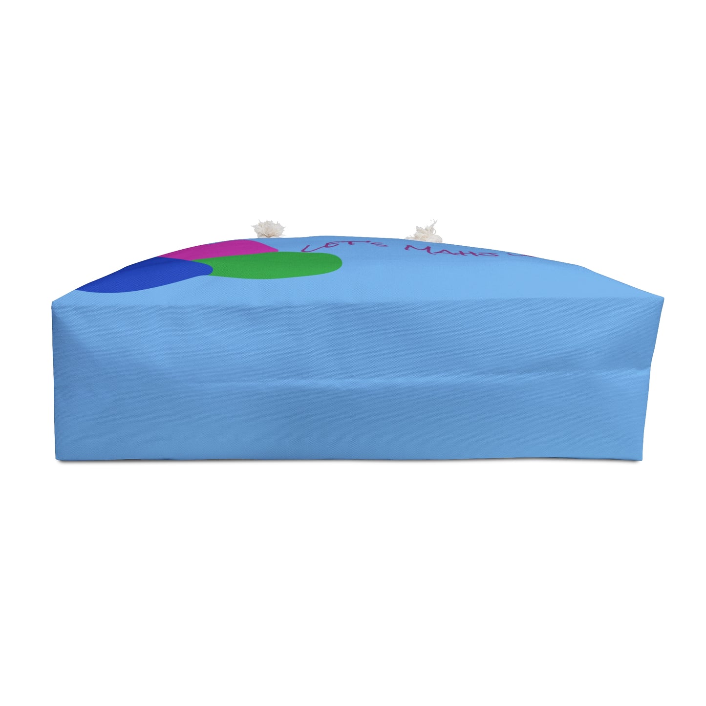 Fun Colorful Weekender Bag for Travel, Let's Mahj Y'all, Tote, Gym Bag, Beach Bag, Perfect for Mahjong Nights, Gifts