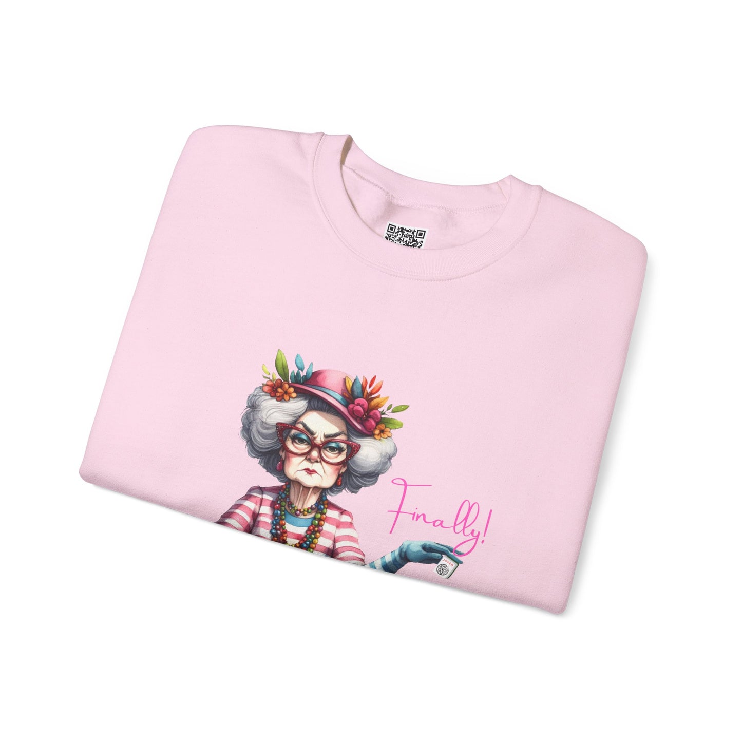 Finally Joker Funny Mahjong sweatshirt