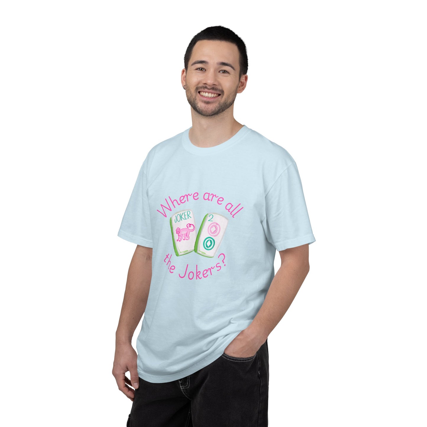 Where are all the Jokers Mahj T-shirt | Mahjong Player Tee, Mahjong Gift Idea