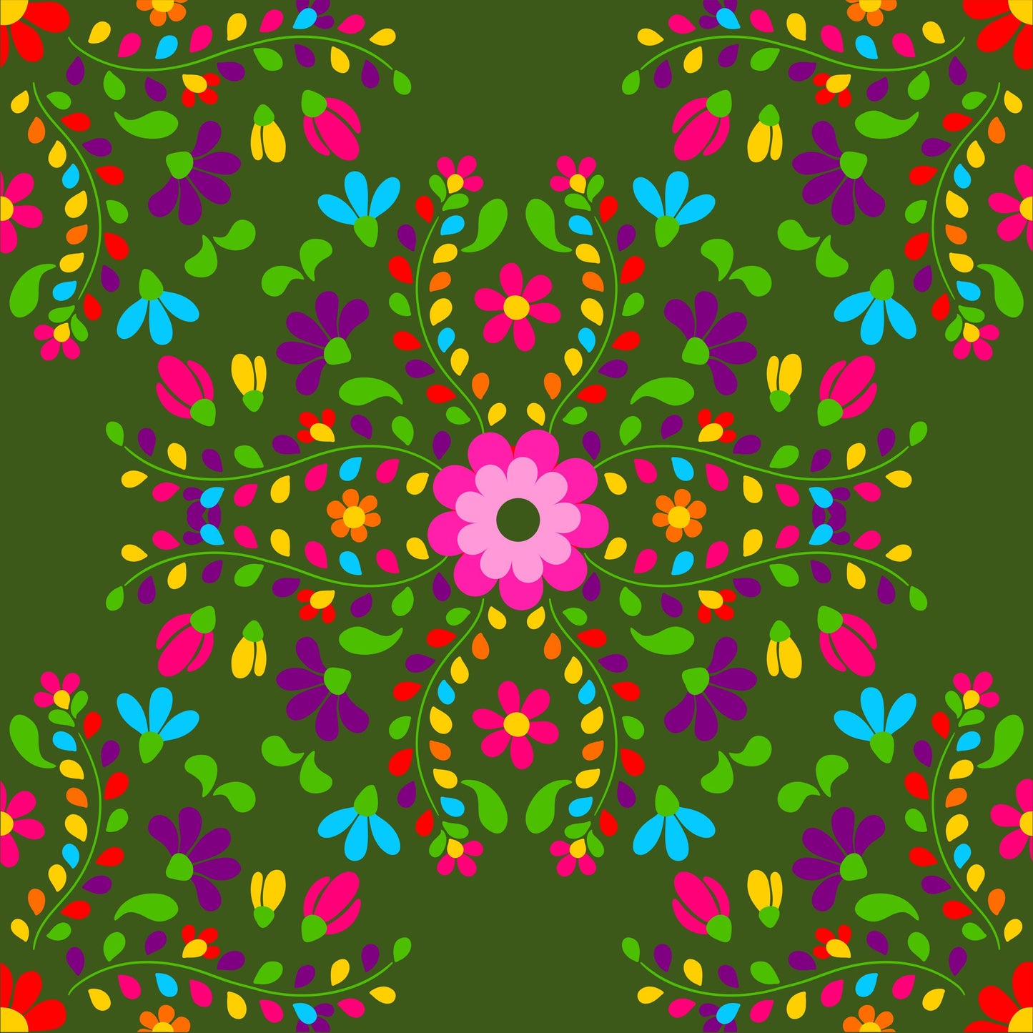 Happy Day! Mahjong Mat Tabletop