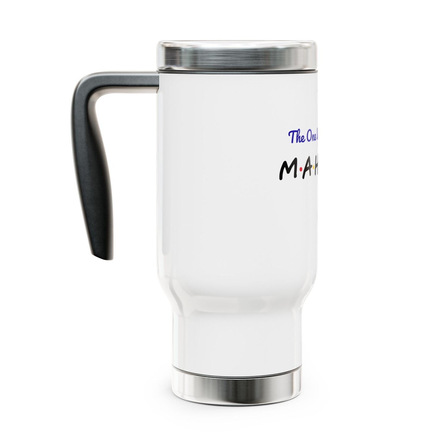 The One Where I Ruled Mahjong Travel Mug - Insulated Coffee Cup, Gift for Mahj Lovers
