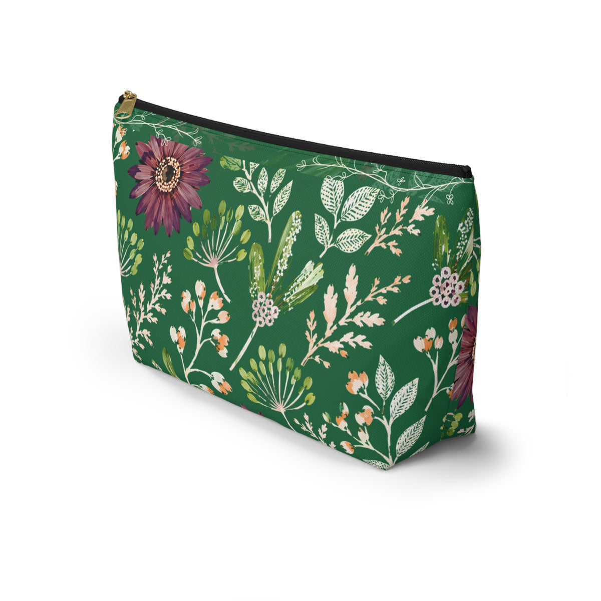 Botanical Jewel Mahjong Tile Pouch