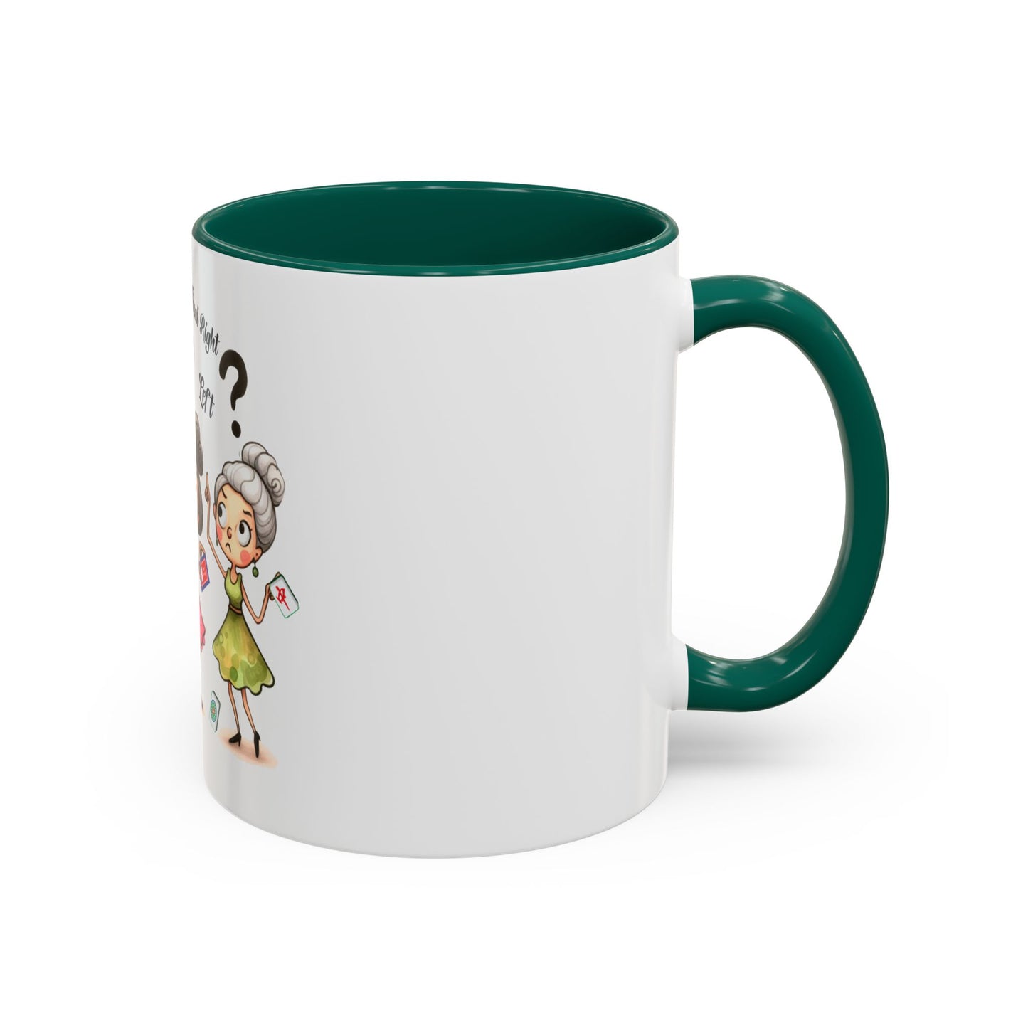 Mahjong Cartoon Mug for Funny Gift, Cute Mahj Coffee Cups, Quirky Drinkware, Playful Mahjong