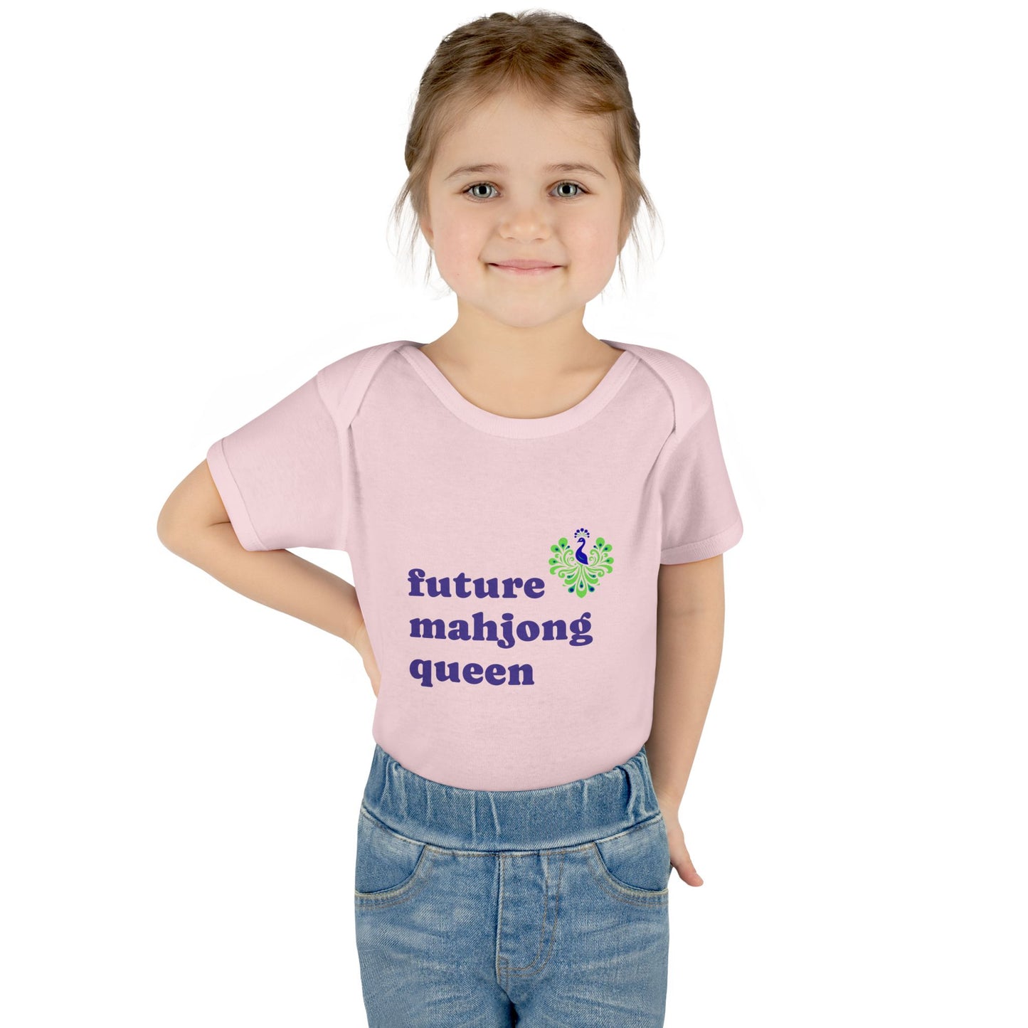 Future Mahjong Queen Infant Bodysuit | Baby Onesie