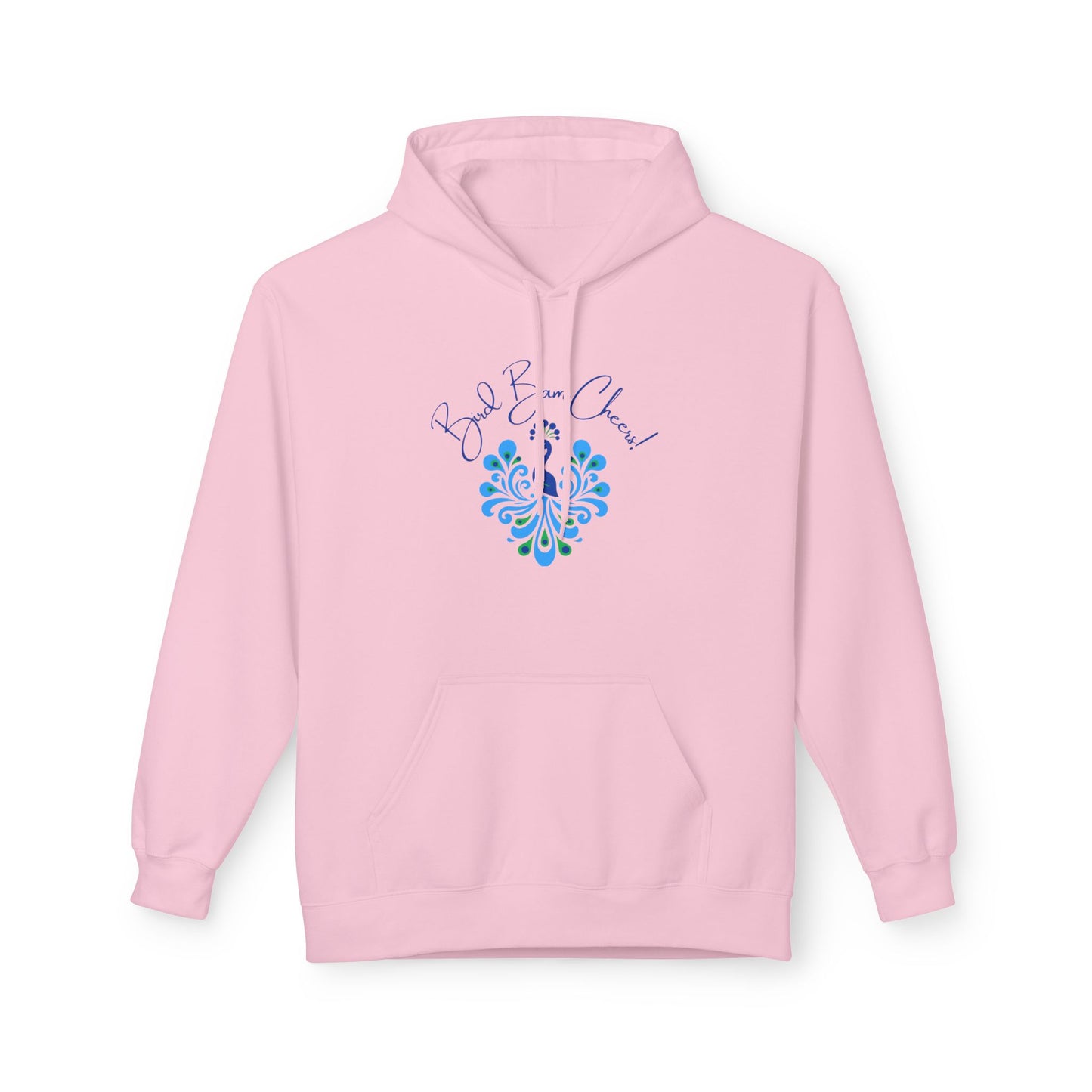 Bird Bam Cheers Fleece Hoodie - Cozy, Unisex, Gift for Her, Mahj Lover!