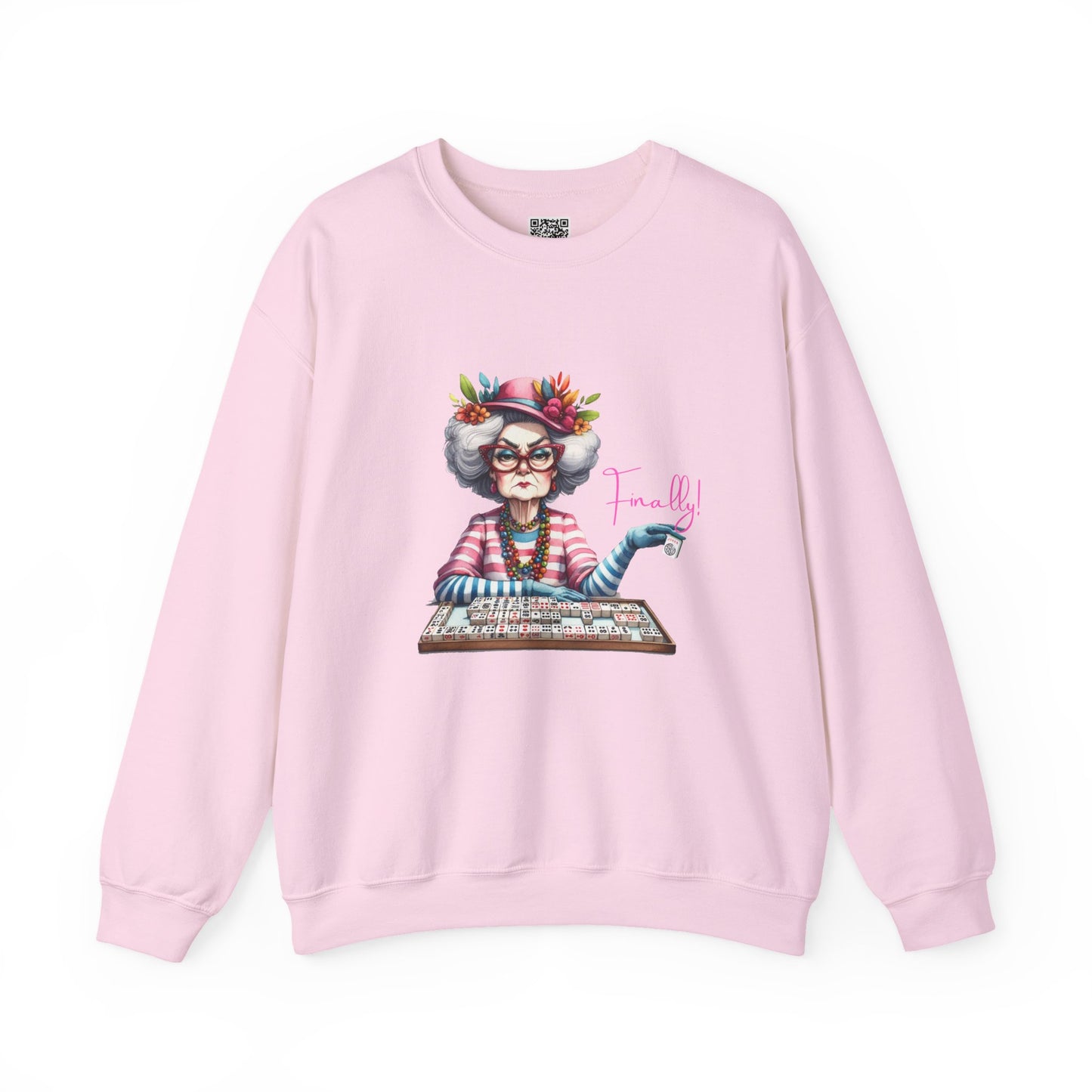 Finally Joker Funny Mahjong sweatshirt