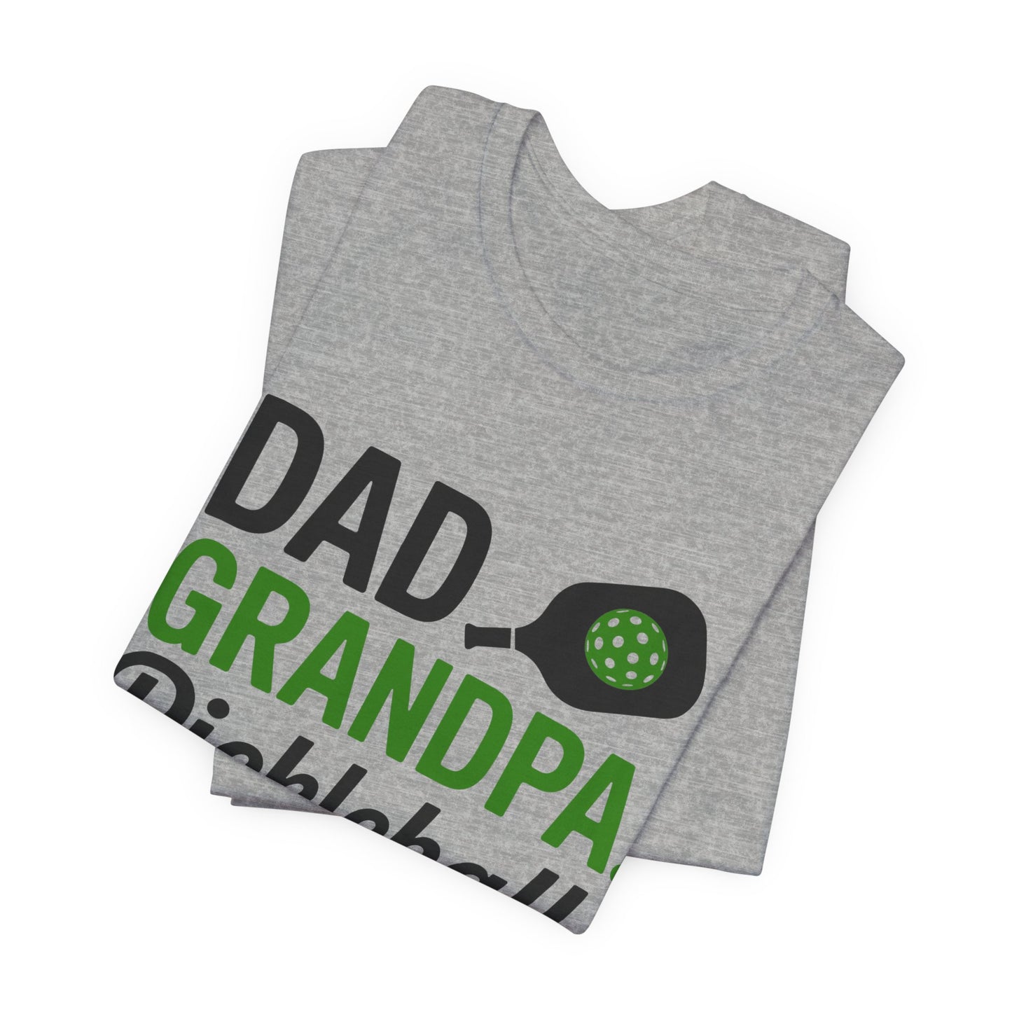 Pickleball Legend Tee: Celebrate Dad & Grandpa, Gift for Sports Lovers, Father's Day, Family Gatherings, Casual Wear