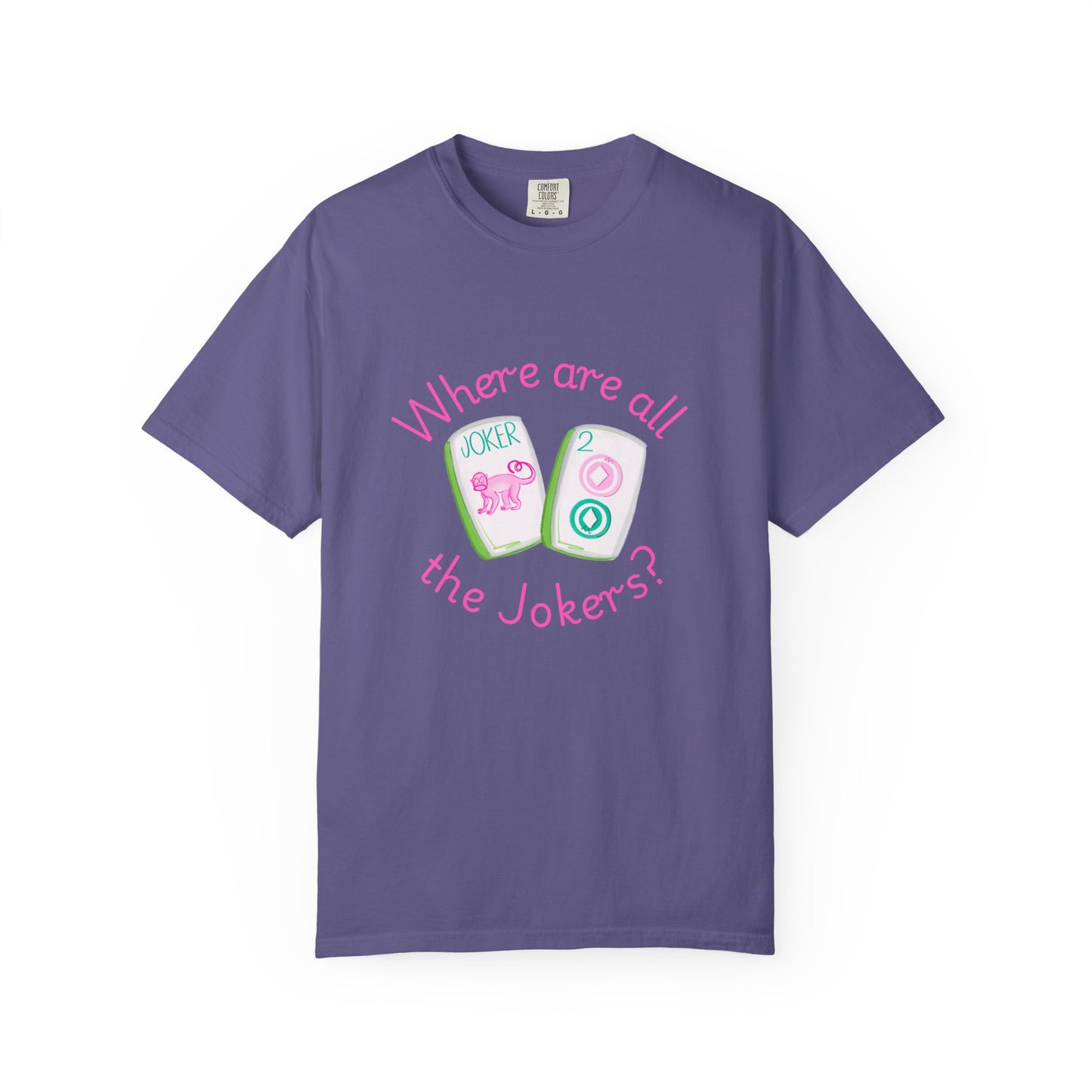 Where are all the Jokers Mahj T-shirt | Mahjong Player Tee, Mahjong Gift Idea