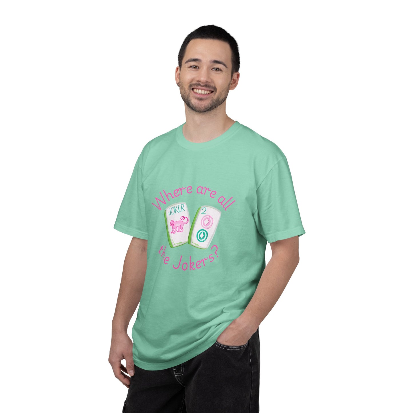 Where are all the Jokers Mahj T-shirt | Mahjong Player Tee, Mahjong Gift Idea