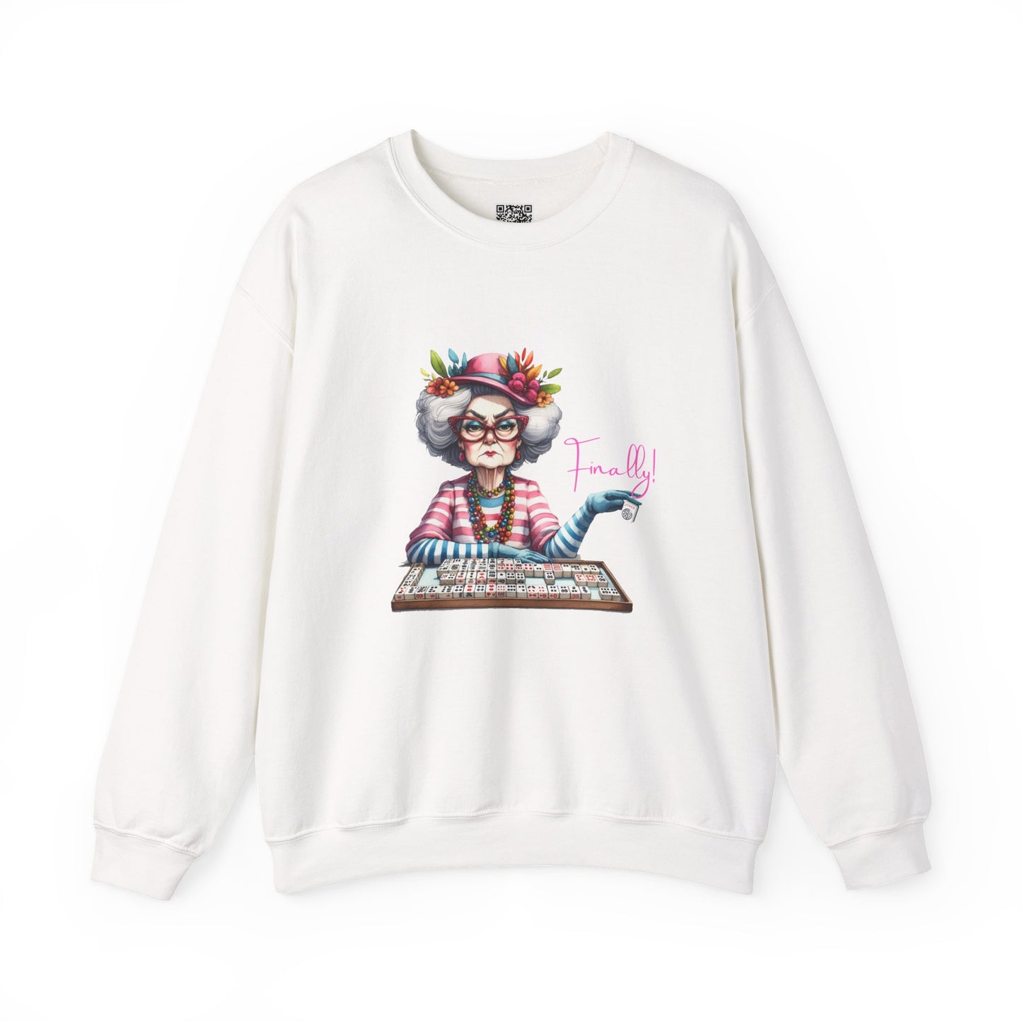 Finally Joker Funny Mahjong sweatshirt