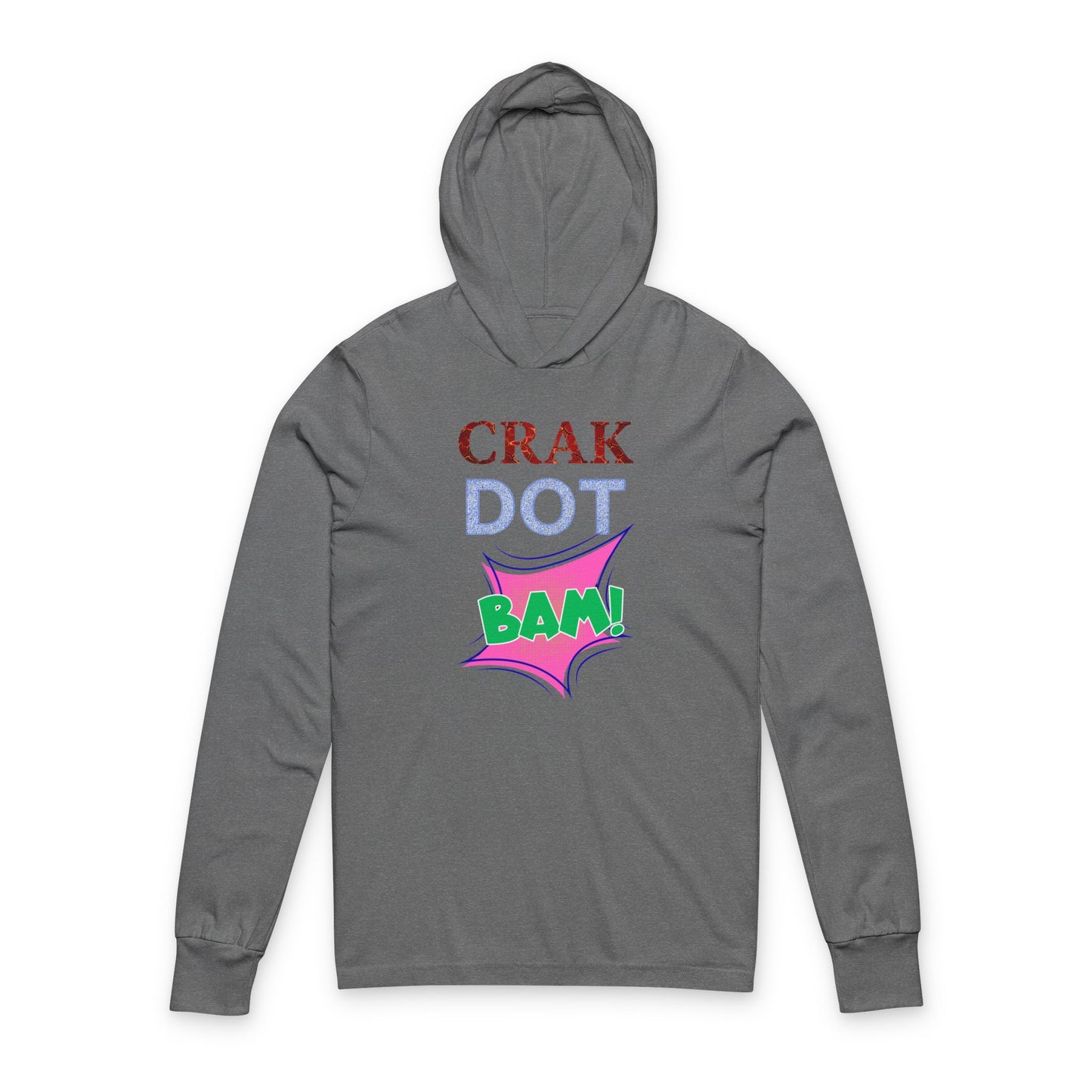 Crak Dot Bam Mahjong Hoodie Tee, Best for the Mahj Player!