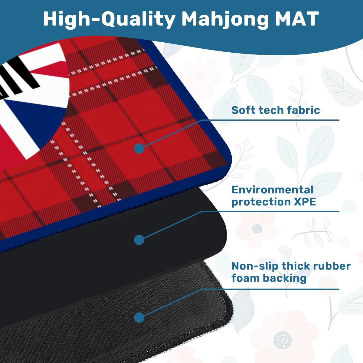 London Calling Mahjong Mat: Mahj Game Tabletop (31.5-inch)