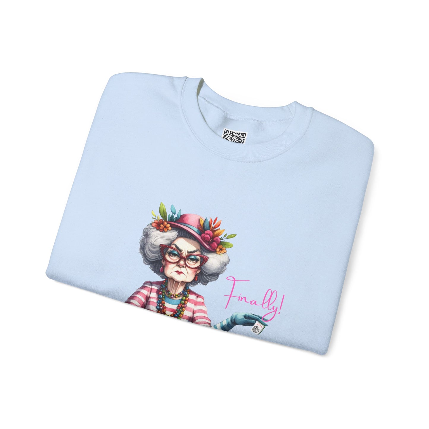 Finally Joker Funny Mahjong sweatshirt