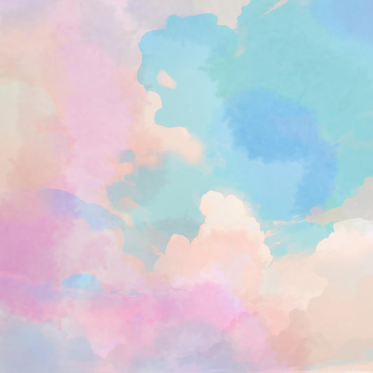 Tie Dye Mahjong Mat: Mahj Game Tabletop (31.5-inch)