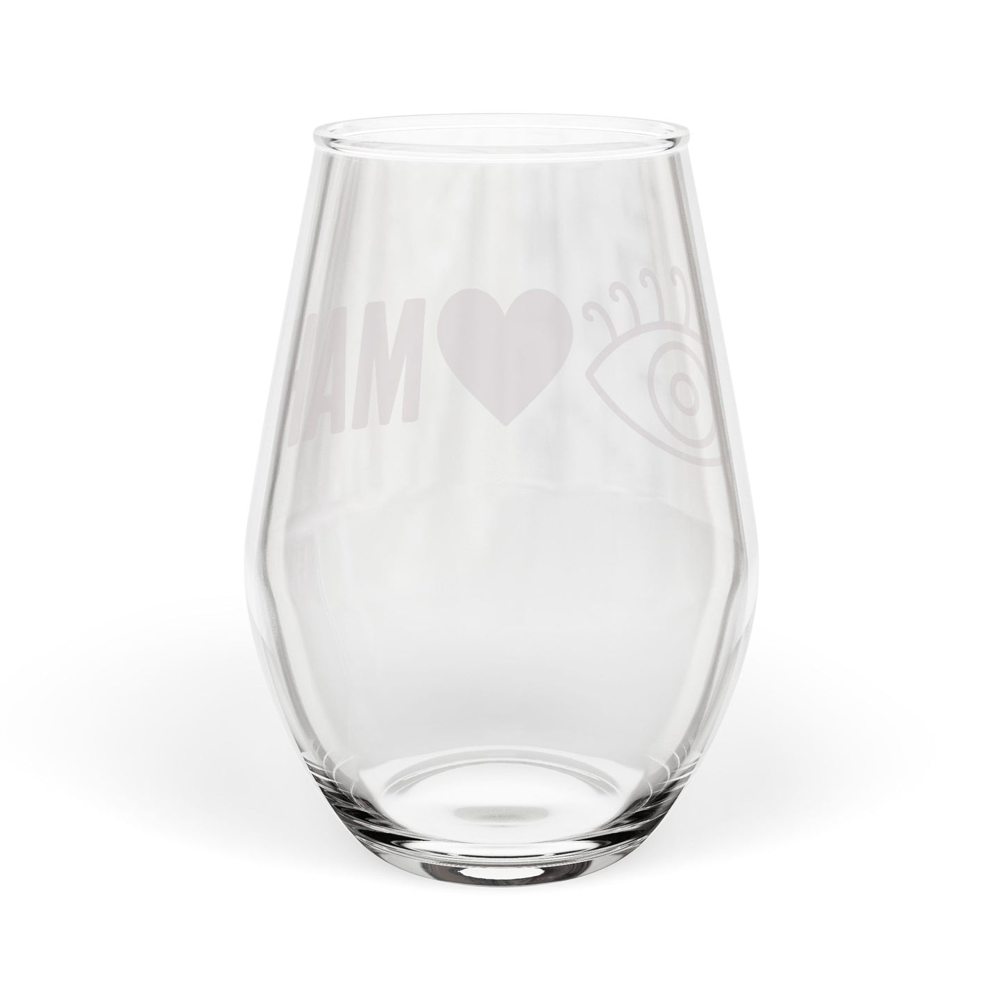 Mahjong Stemless Wine Glass | 11.75oz