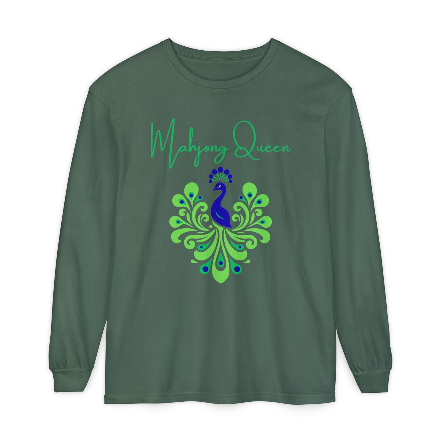 Mahjong Queen Long-Sleeve, Gift for Mahjong Lovers