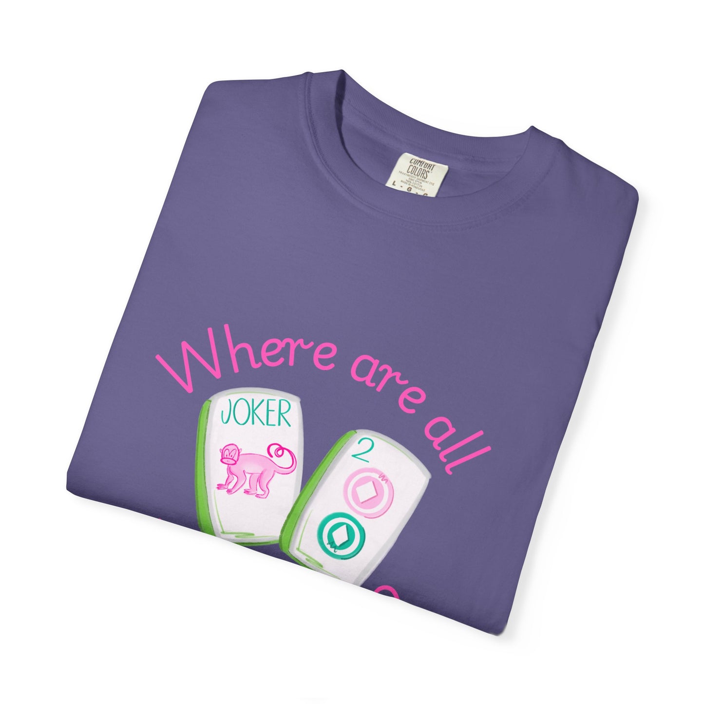 Where are all the Jokers Mahj T-shirt | Mahjong Player Tee, Mahjong Gift Idea
