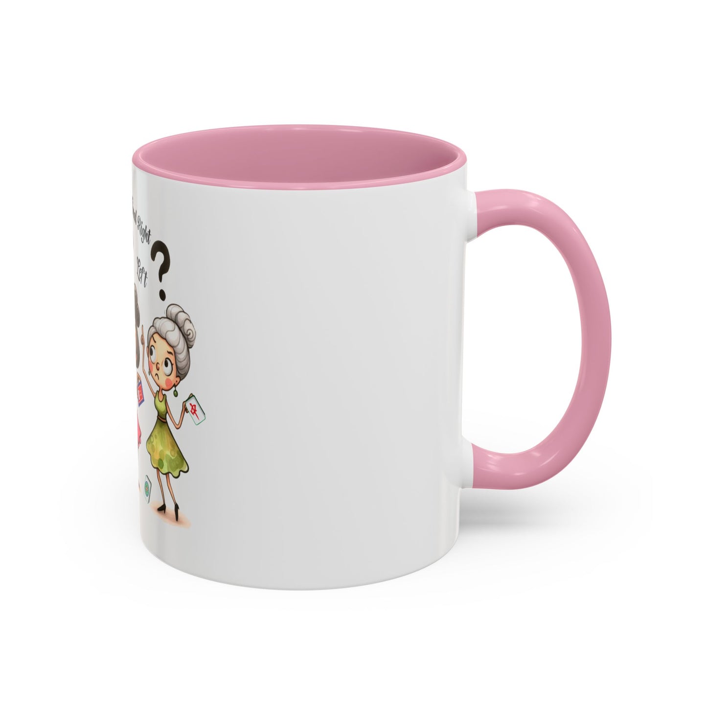 Mahjong Cartoon Mug for Funny Gift, Cute Mahj Coffee Cups, Quirky Drinkware, Playful Mahjong