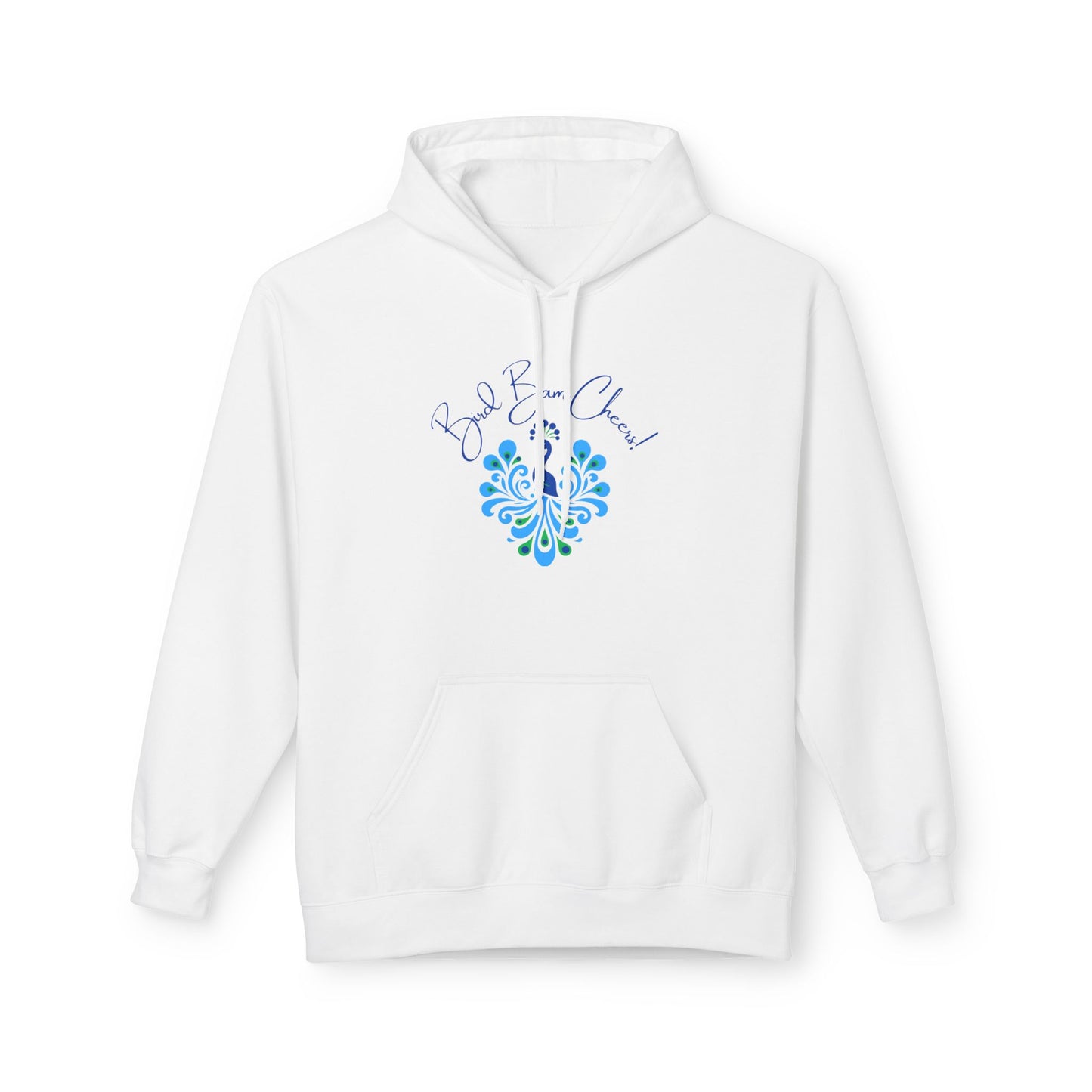 Bird Bam Cheers Fleece Hoodie - Cozy, Unisex, Gift for Her, Mahj Lover!