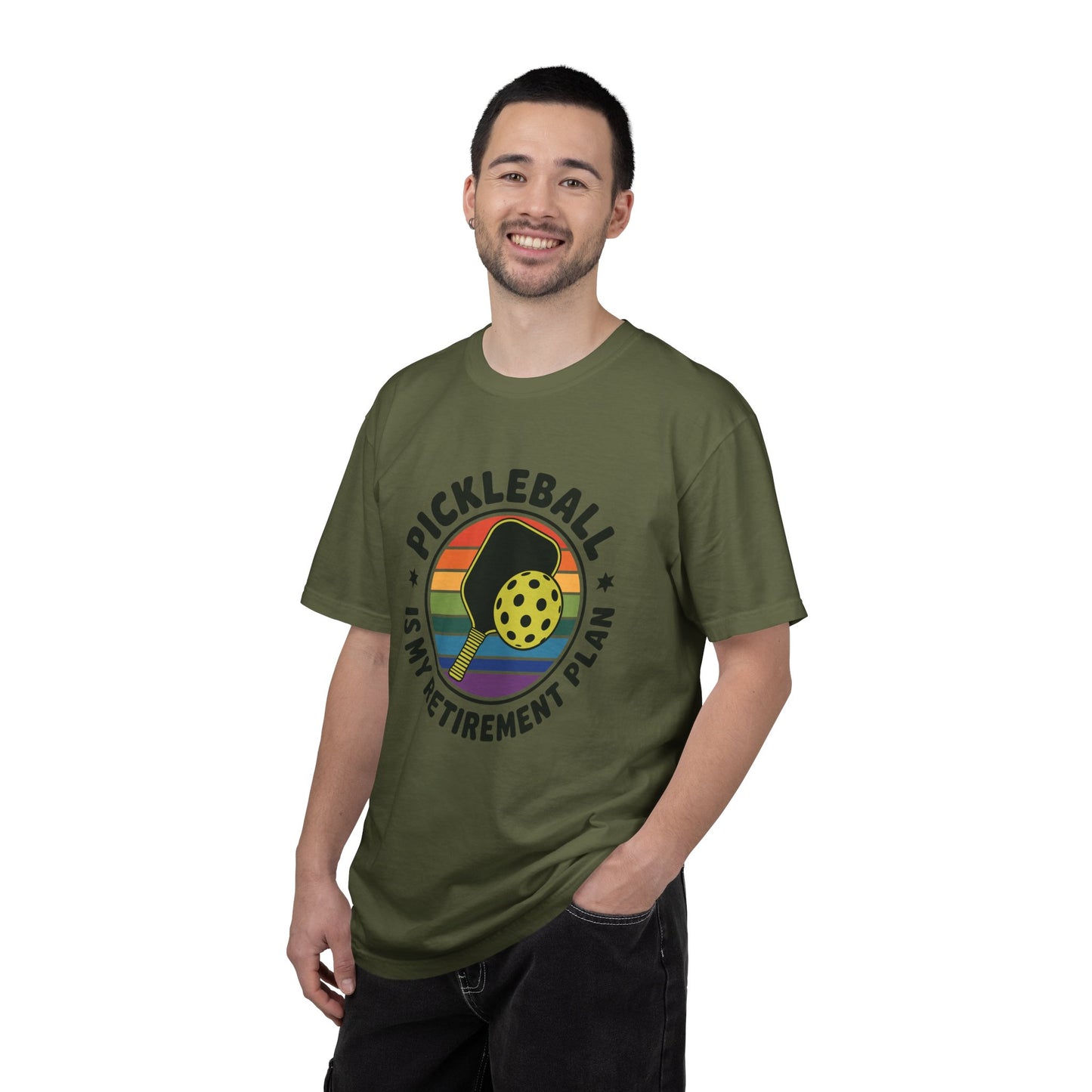 Pickleball Retirement Plan T-Shirt | Garment-Dyed Unisex Tee, Summer Vibe, Sportswear Gift, Funny Pickleball Shirt, Retirement Gift