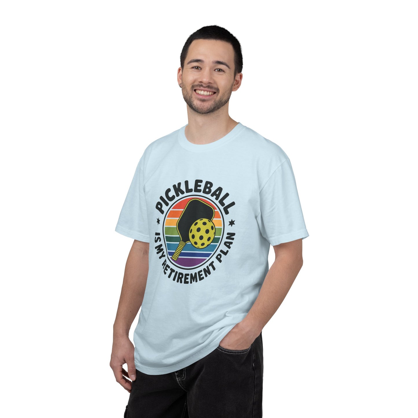 Pickleball Retirement Plan T-Shirt | Garment-Dyed Unisex Tee, Summer Vibe, Sportswear Gift, Funny Pickleball Shirt, Retirement Gift