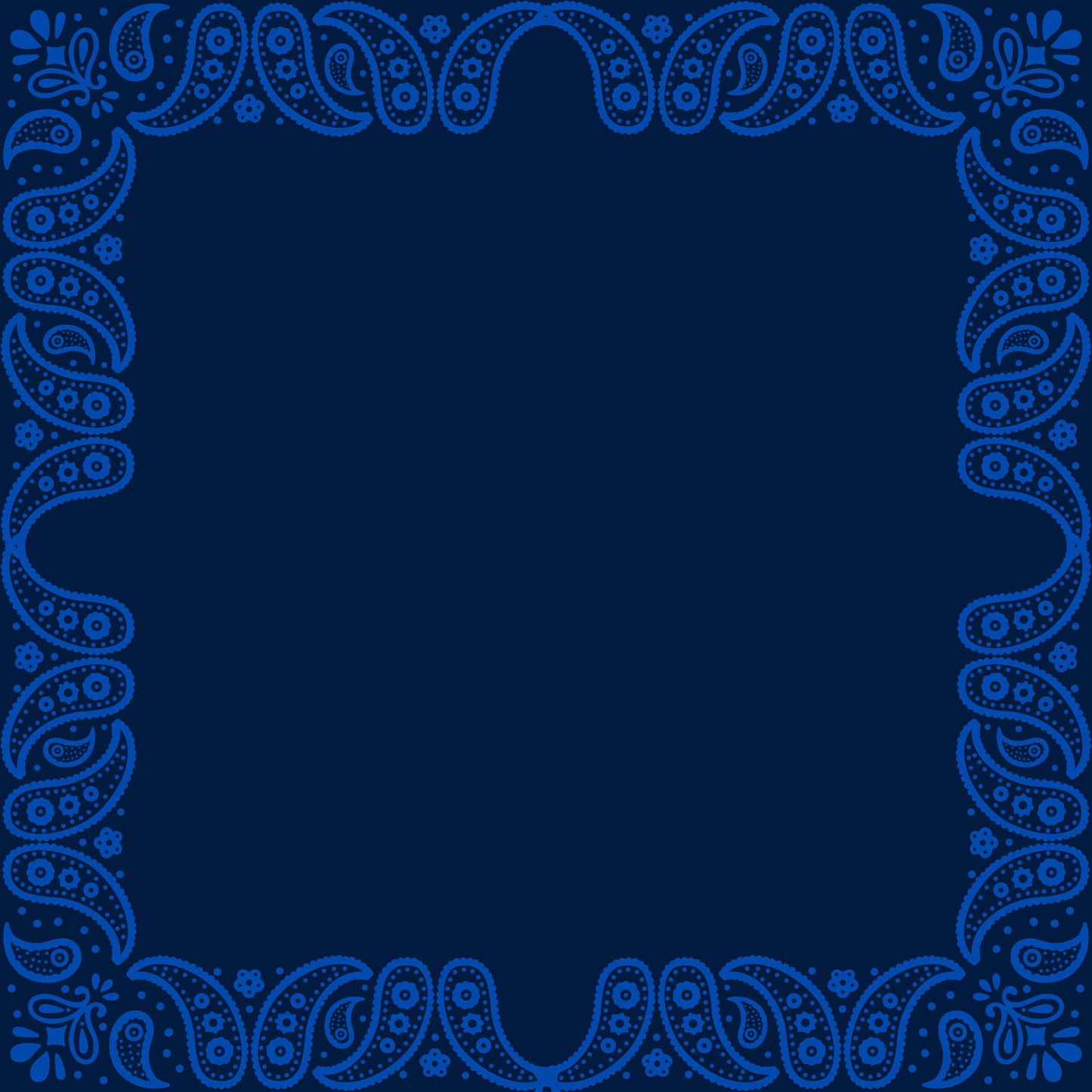 Navy Bandana Mahjong Mat