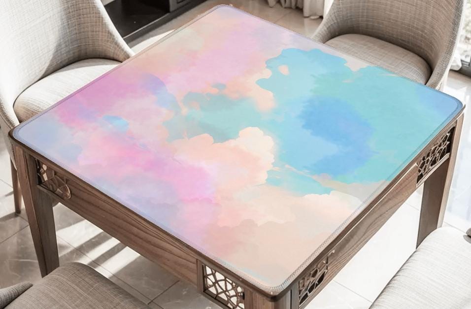 Tie Dye Mahjong Mat