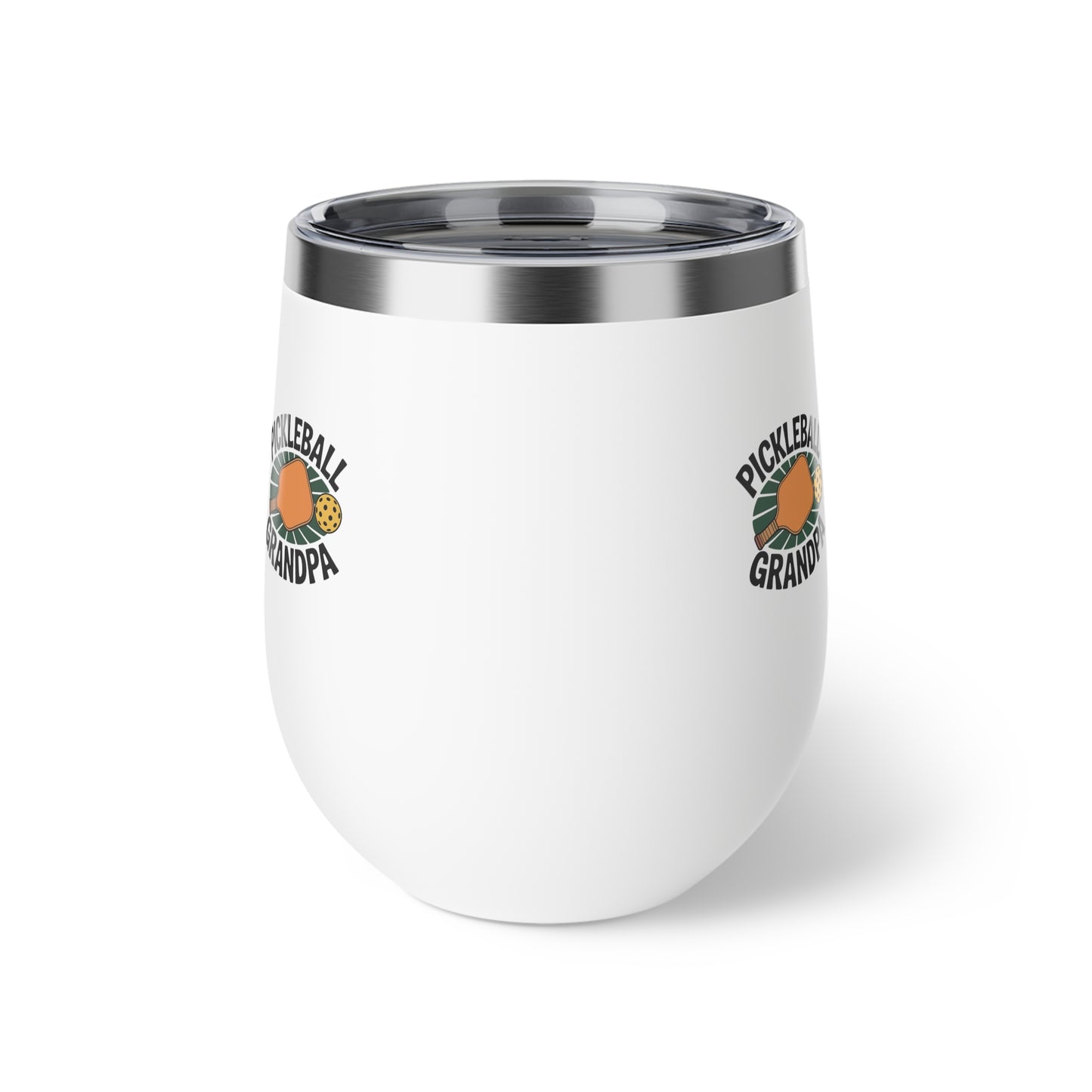 Pickleball Grandpa Insulated Cup, Eco-Friendly Drinkware, Pickleball Grandpa, Perfect Gift for Tea Lovers, Pickleball Players