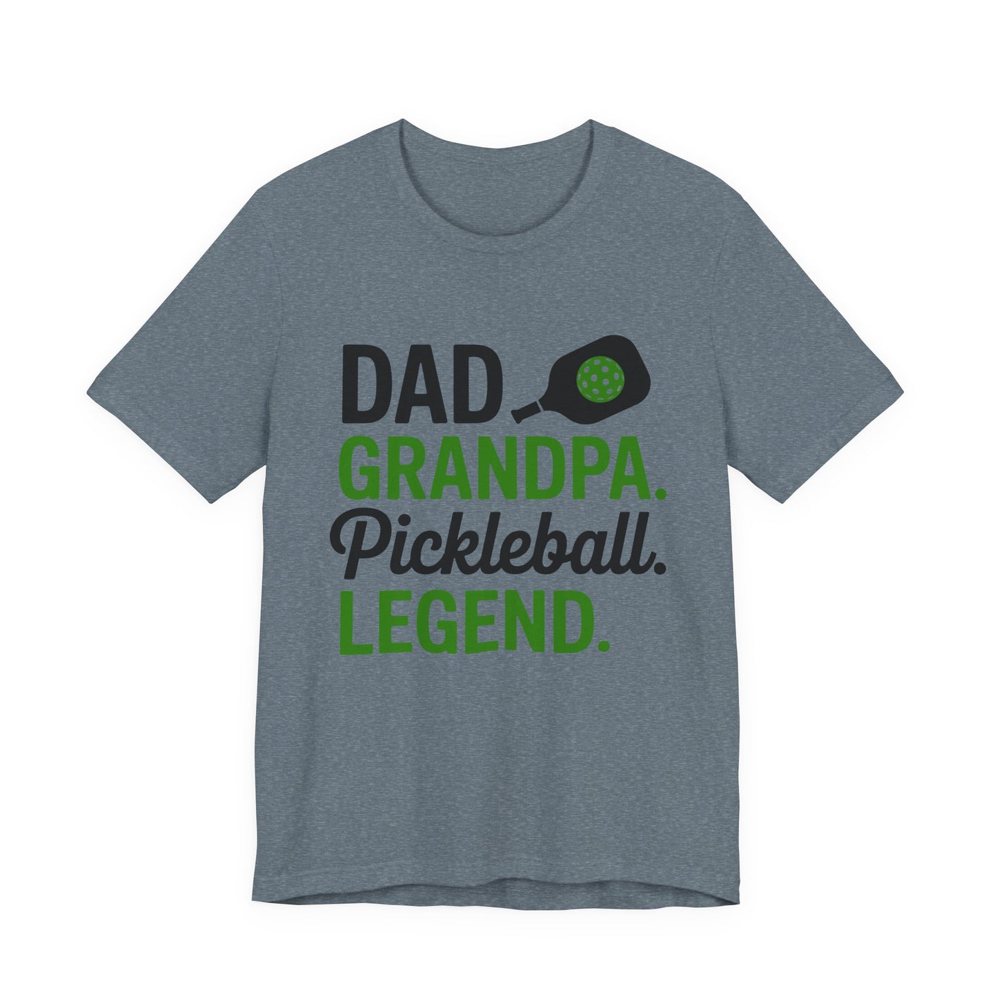 Pickleball Legend Tee: Celebrate Dad & Grandpa, Gift for Sports Lovers, Father's Day, Family Gatherings, Casual Wear