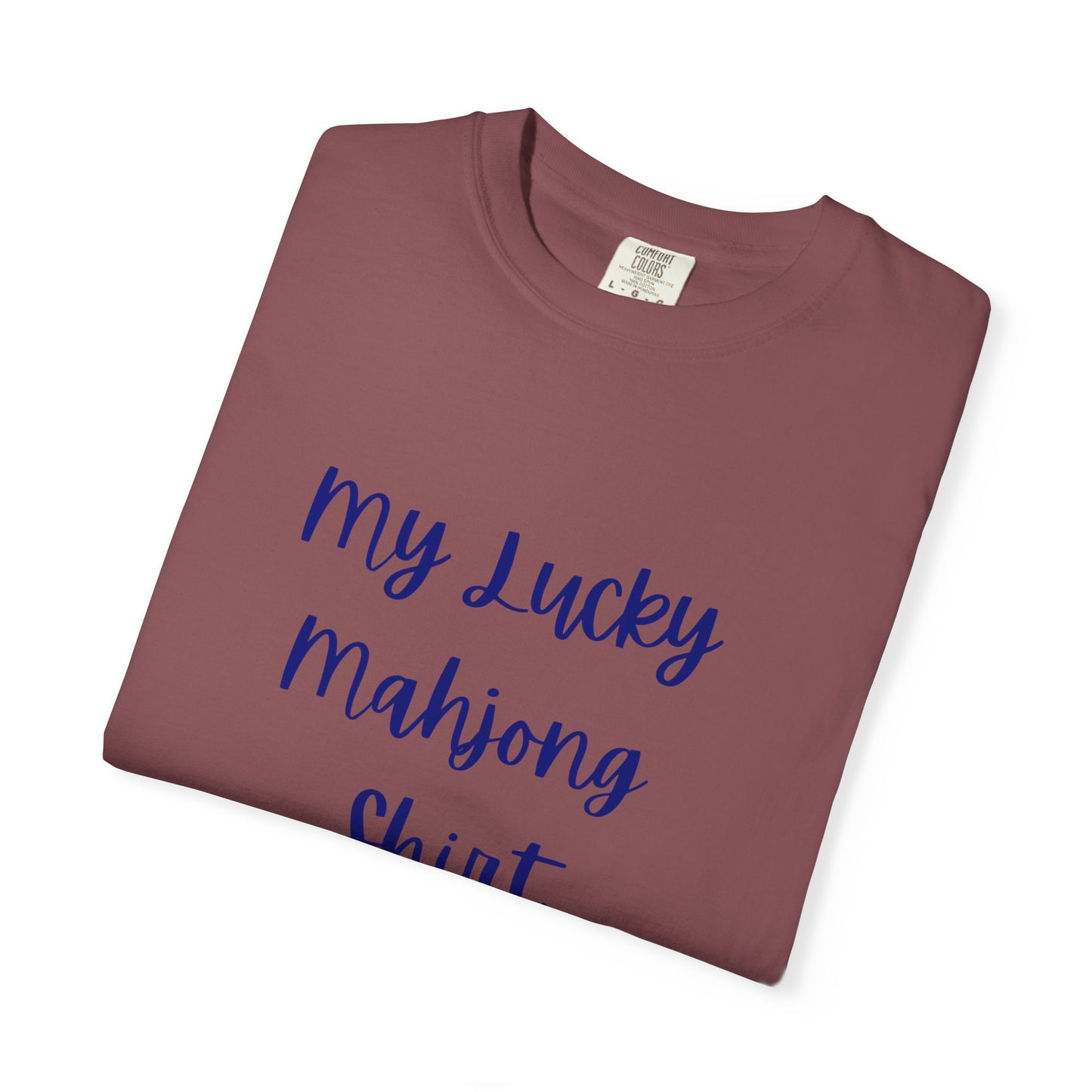 My Lucky Mahjong T-shirt | Mahjong Player Tee, Mahjong Gift Idea