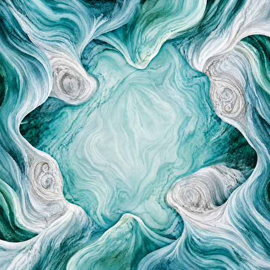 Agate Whirlpool Neoprene Mahjong Mat