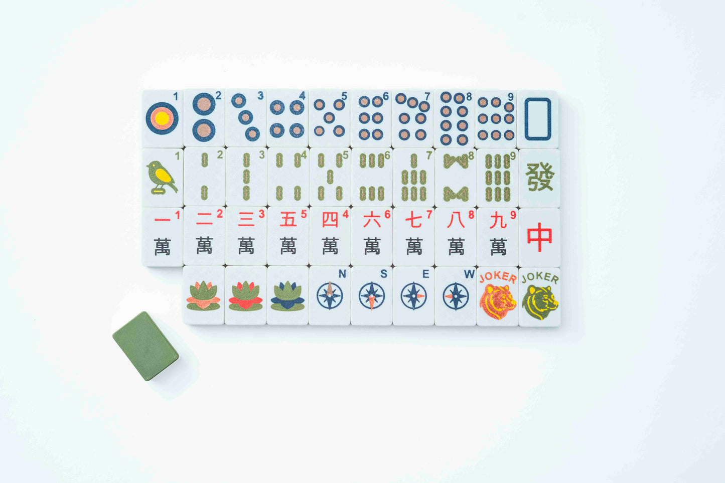 Travel Mahjong Tiles - Alpine