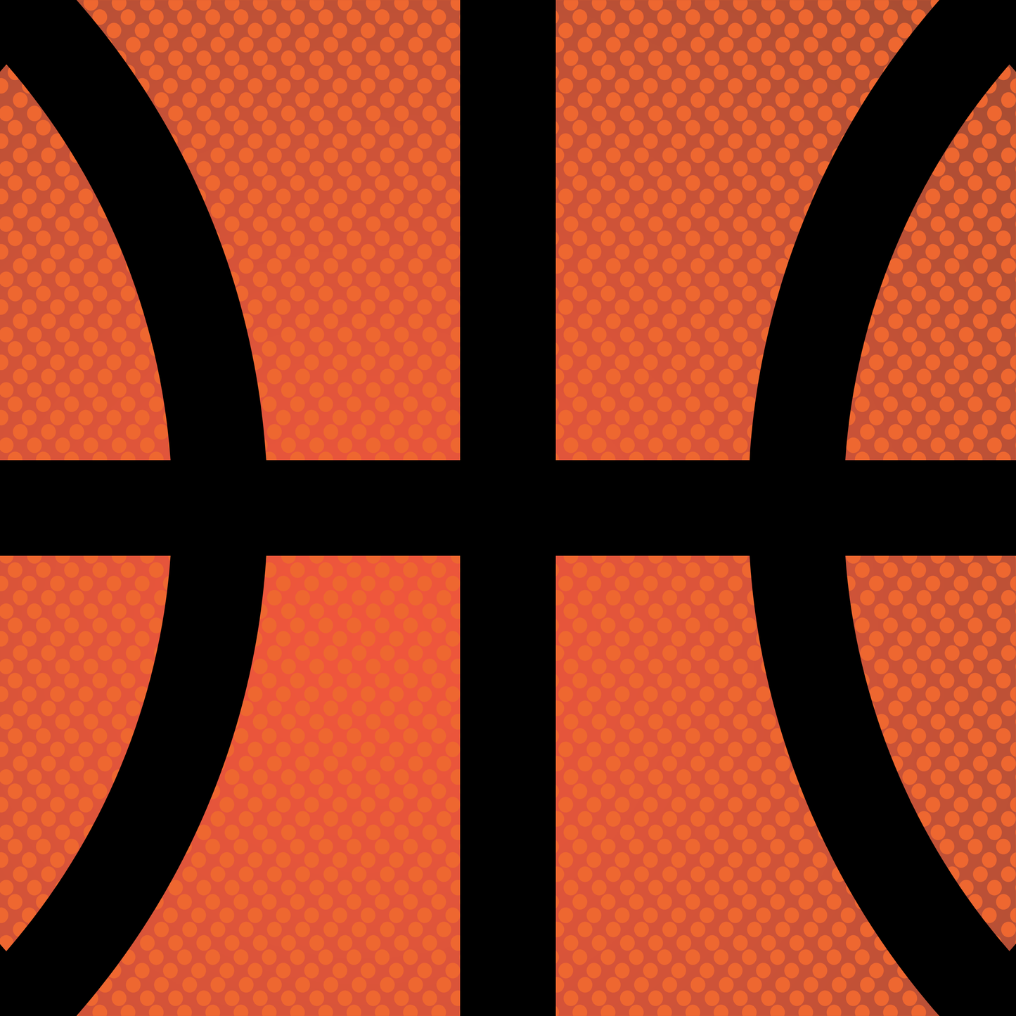 Basketball Neoprene Mahjong Mat- Option to Customize