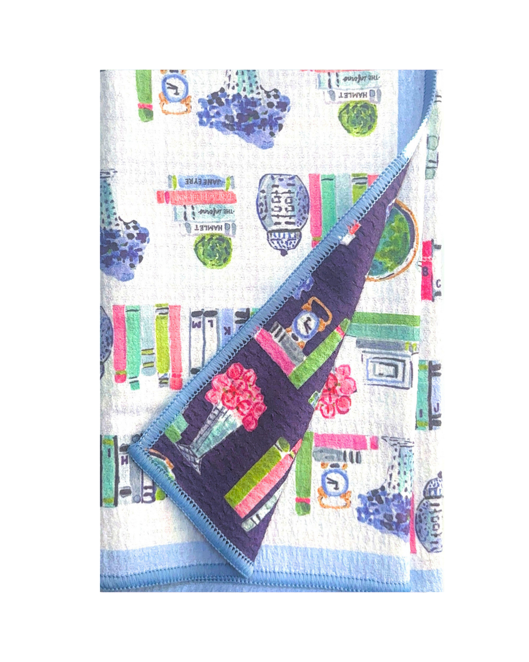 Believe in Your-Shelf Double-Sided Tea Towel