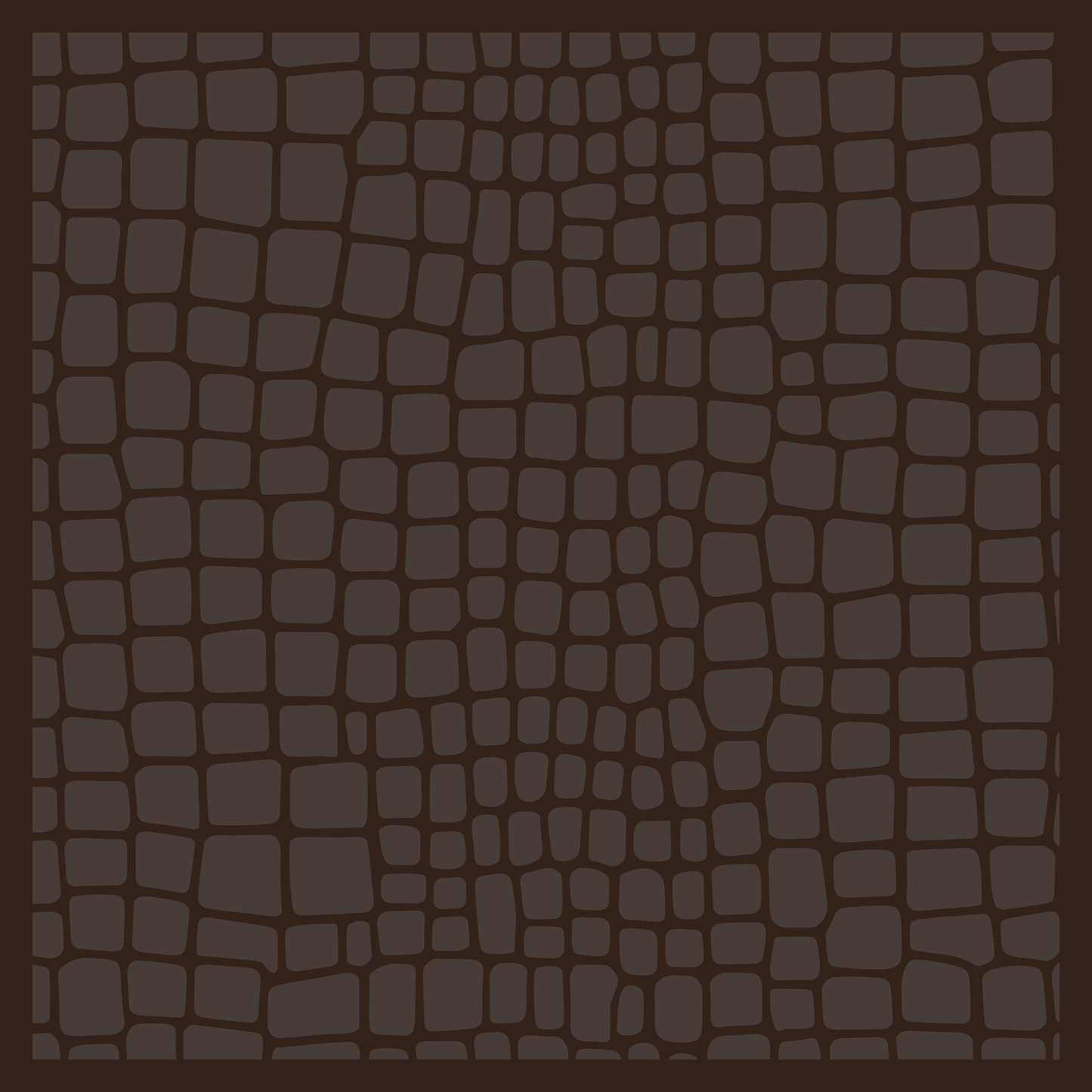 Chocolate Gator Leatherette