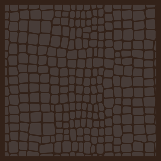 Chocolate Gator Leatherette