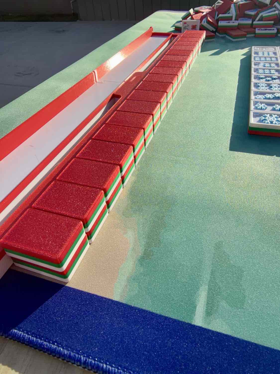 Travel Mahjong Tiles - Christmas