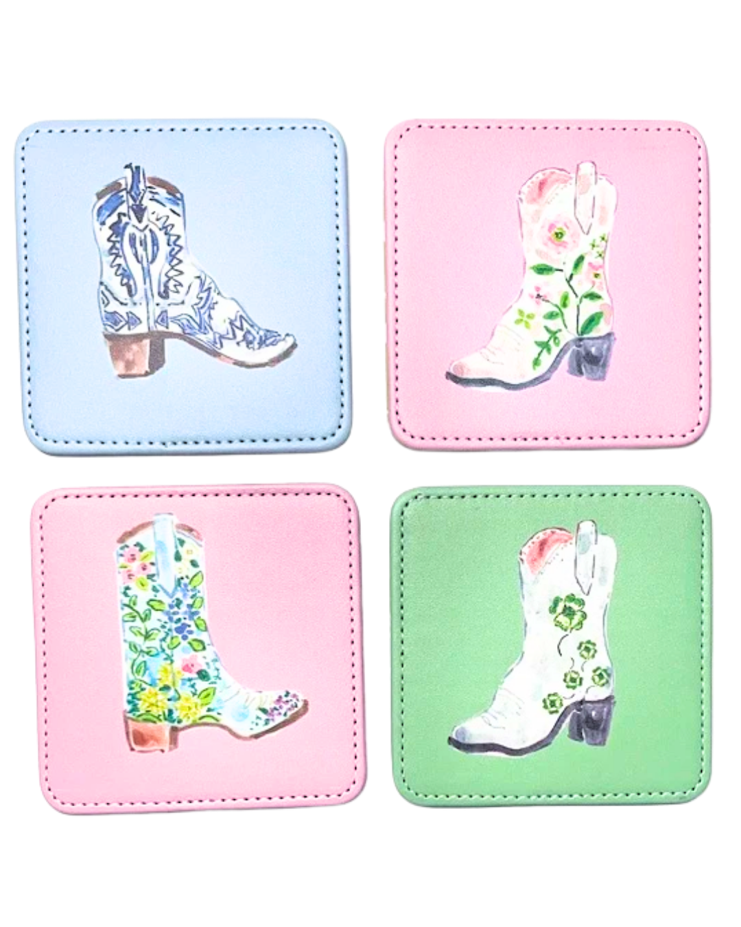 Rodeo Coasters, Set of 4