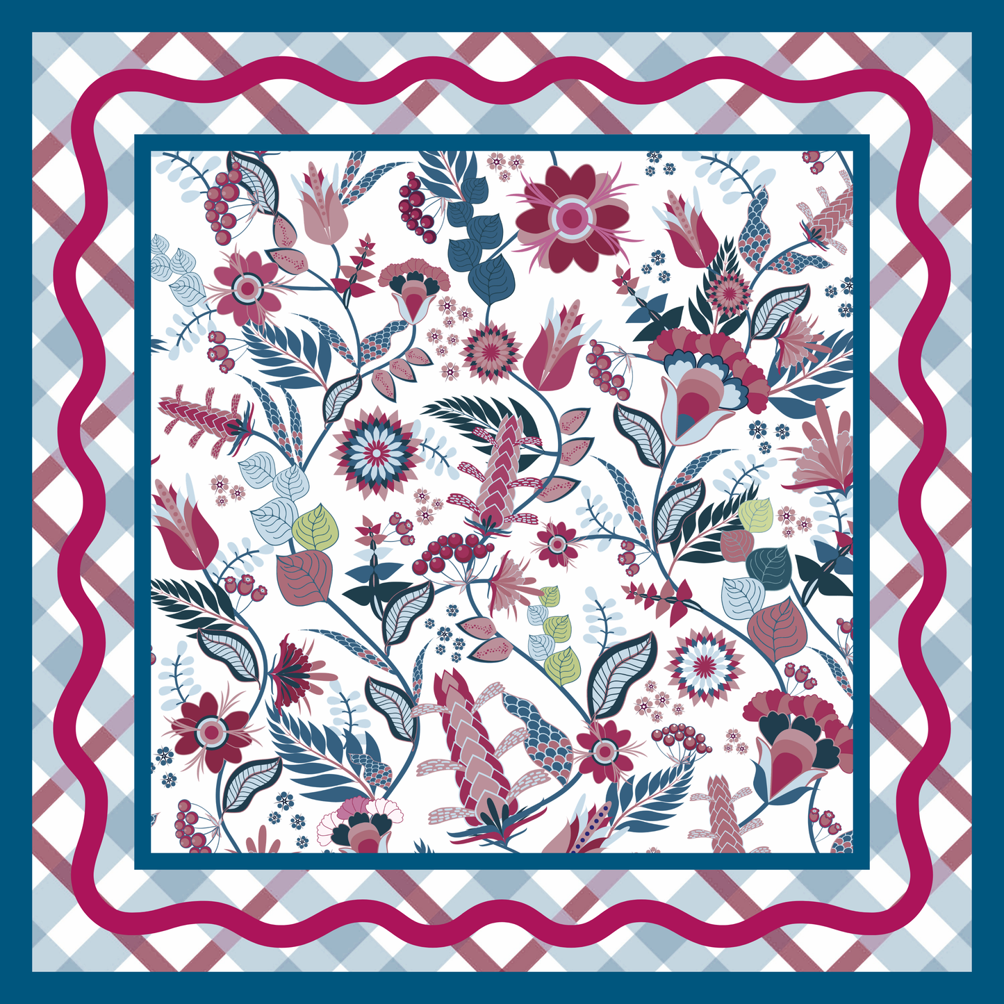 Community Garden Neoprene Mahjong Mat