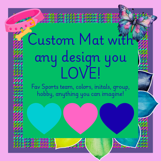 Custom Mat Personalized Mahjong Mat