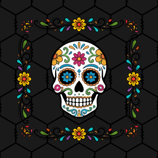 Day of the Dead Mahjong Mat