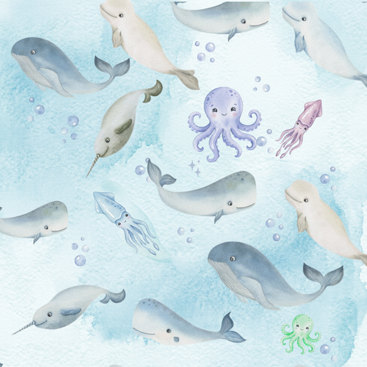 Deep Sea Besties Neoprene Mahjong Mat