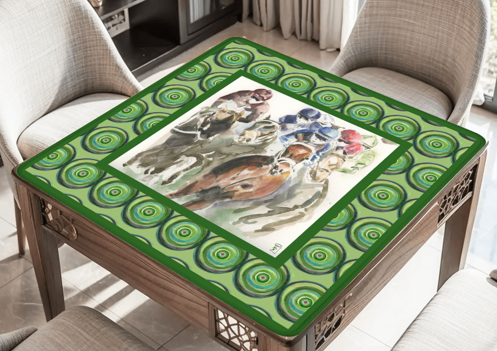 Derby Days Artist Collab 33 inch Mahjong Mat