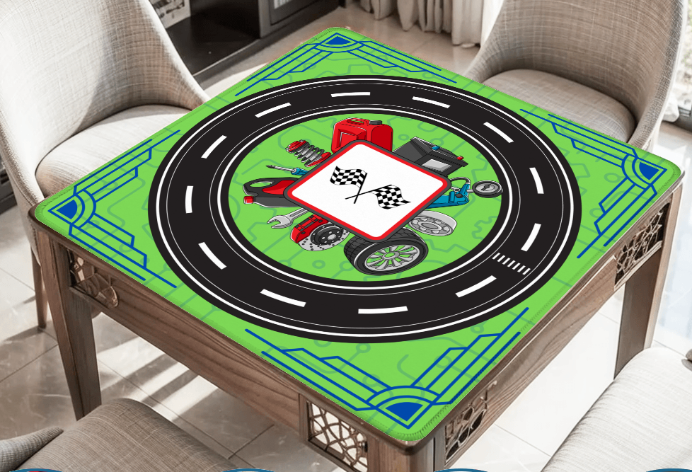 Detroit Motors Mahjong Mat